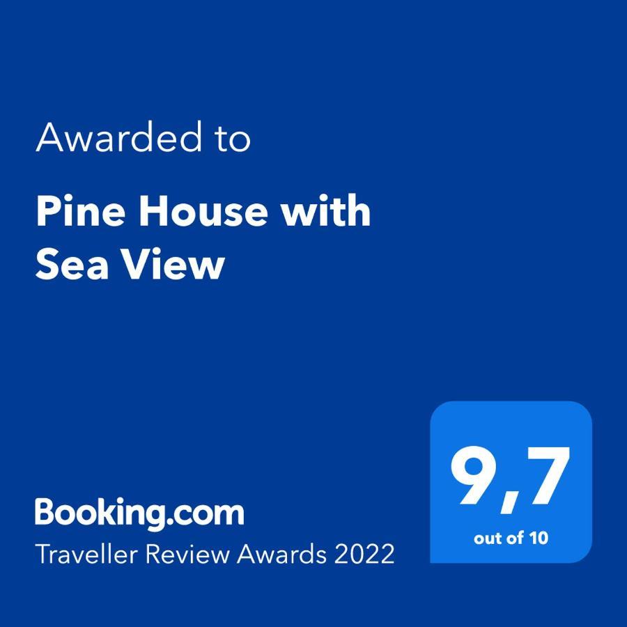 Lefkáda Pine House With Sea View 아파트 외부 사진