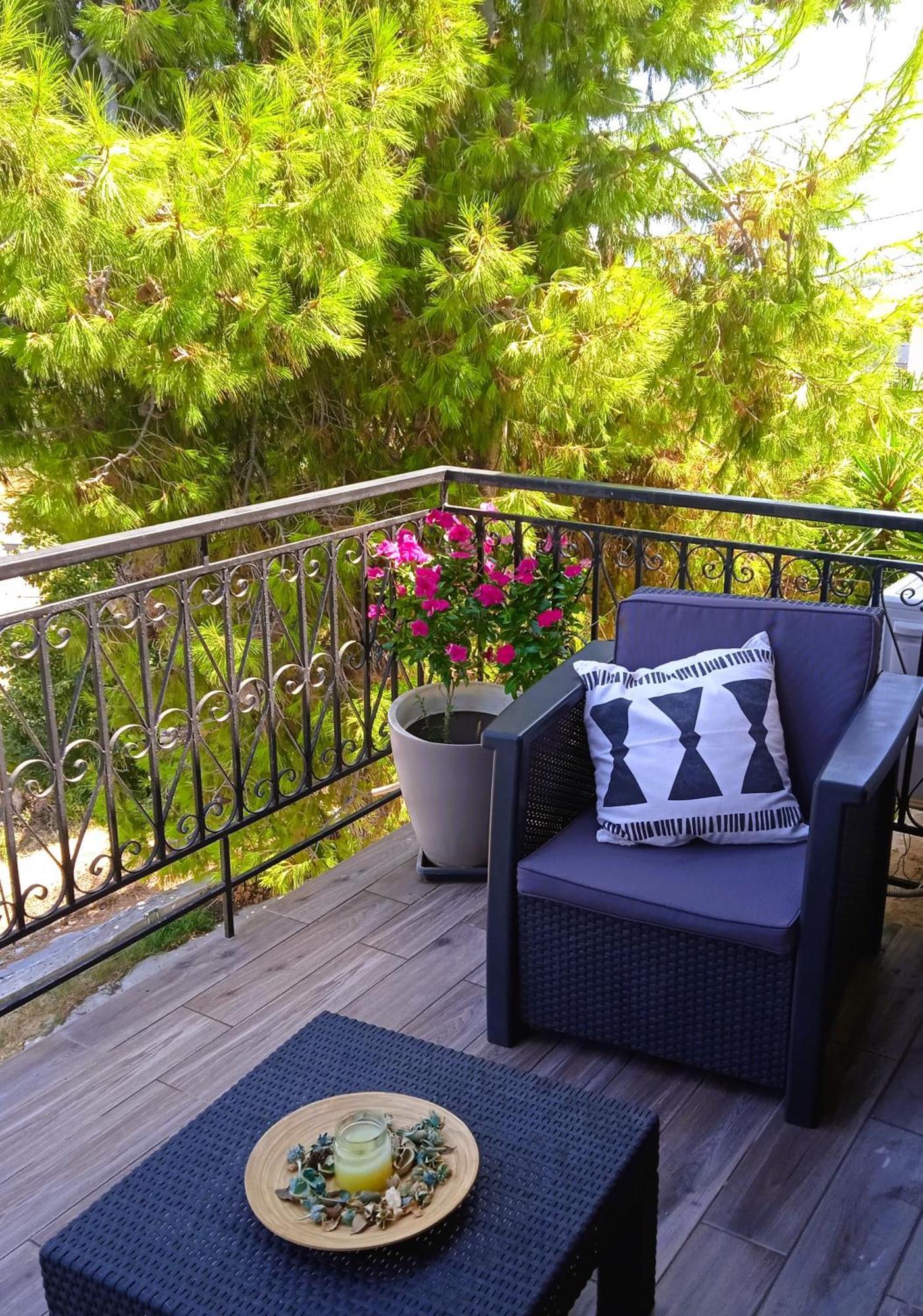 Lefkáda Pine House With Sea View 아파트 외부 사진