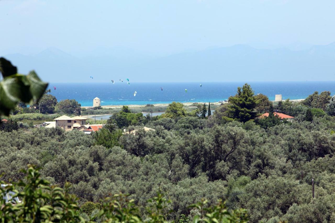 Lefkáda Pine House With Sea View 아파트 외부 사진